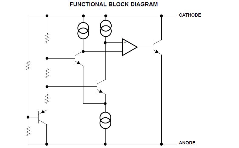 LM4040A25IDBZT block diagram