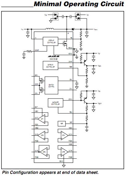MAX1508ETA+T block diagram