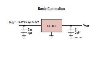 LT1461DHS8-5#TR typical applications