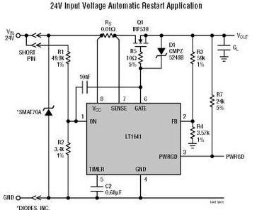 LT1641-2IS8#TR typical applications