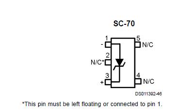 LM4041CIM7-ADJ block diagram