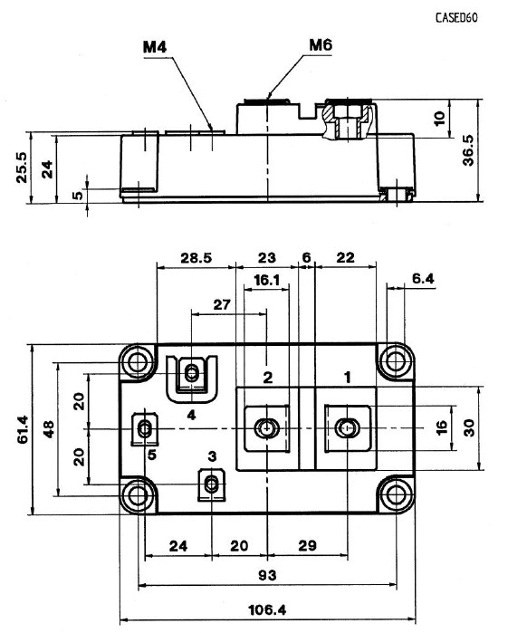 SKM500GA123D block diagram