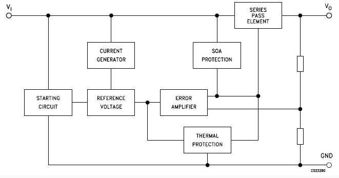 L7812CV circuit diagram