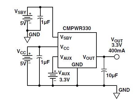 CMPWR330SA pin connection