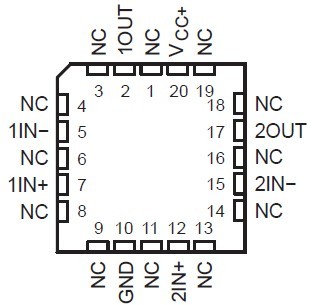 LM2904DR2G Pin Configuration
