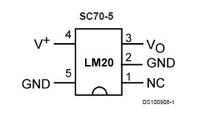 LM20BIM7 Pin Configuration