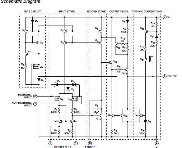 CA3140EZ circuit diagram
