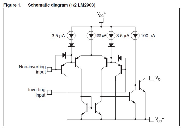 LM2903N circuit diagram