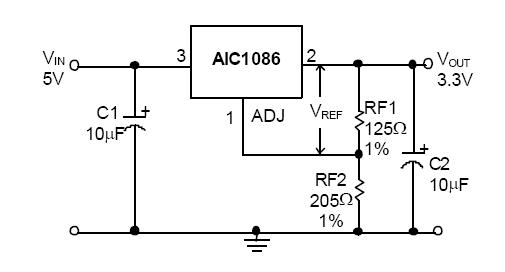AIC1086-50CM block diagram