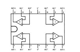 LF347MX block diagram