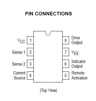 MC3423P1 pin connection