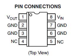 MC78L05ABD pin connection