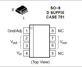 MC33269D-3.3 pin configuration