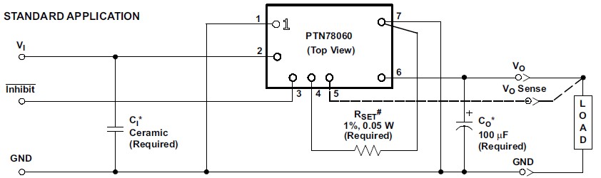 PTN78060WAH block diagram