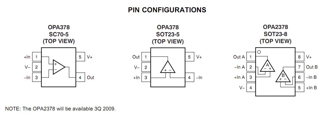 OPA378AIDCKR block diagram