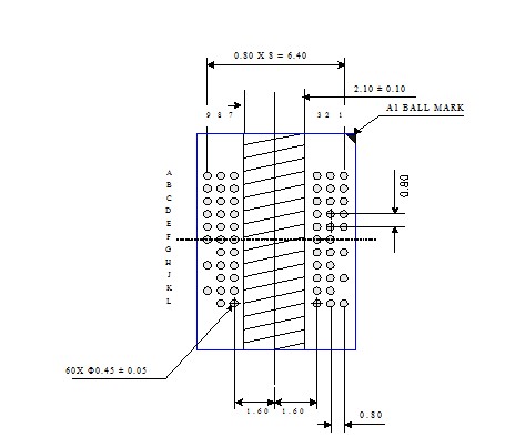 HY5PS1G831CFP-S6 block diagram