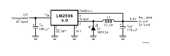 LM2596SX-3.3 block diagram
