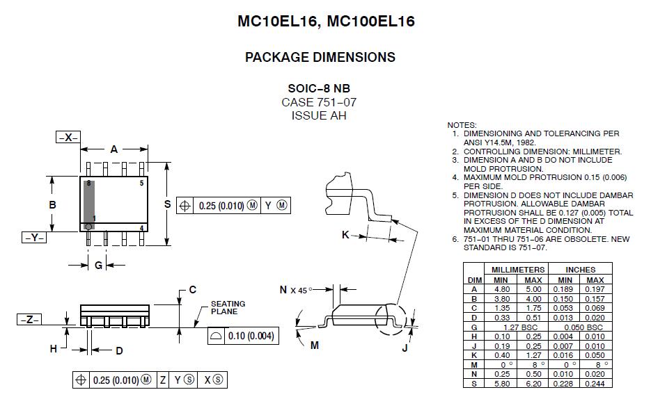 MC10EL16DR2 block diagram