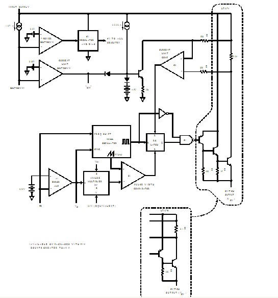 LT1074HVCT7  block diagram