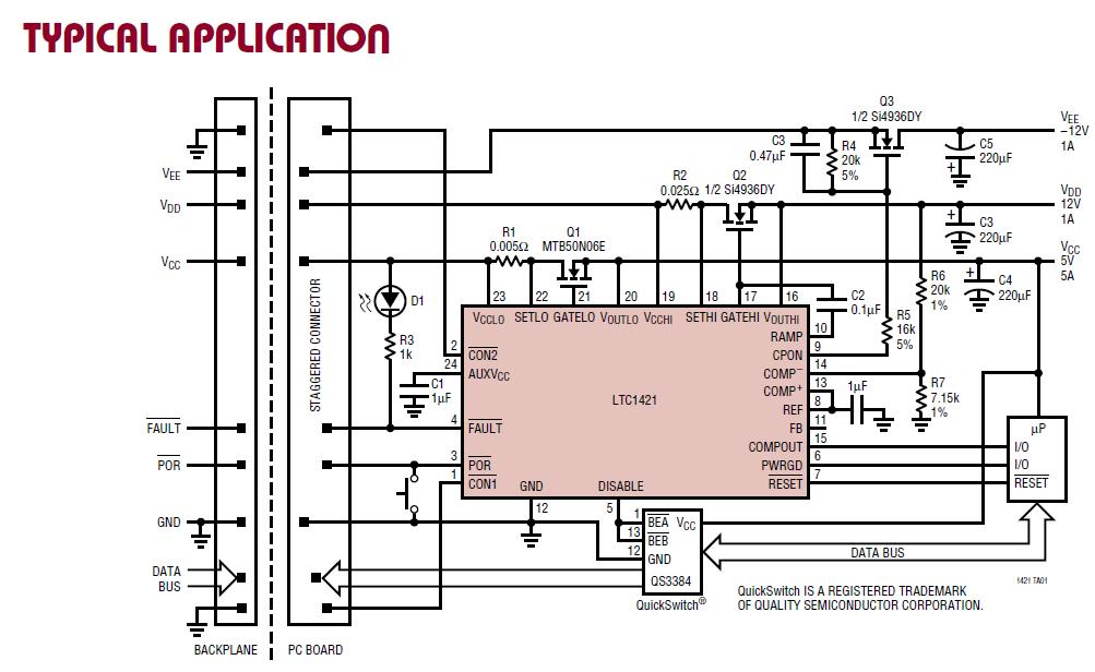 LTC1421CG-2.5#TR circuit diagram