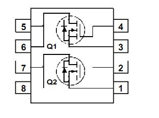 FDS9945 pin configuration