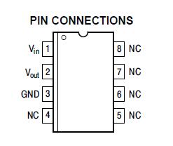 MC1403D pin connection