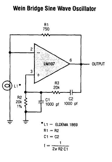 LM107H/883 block diagram
