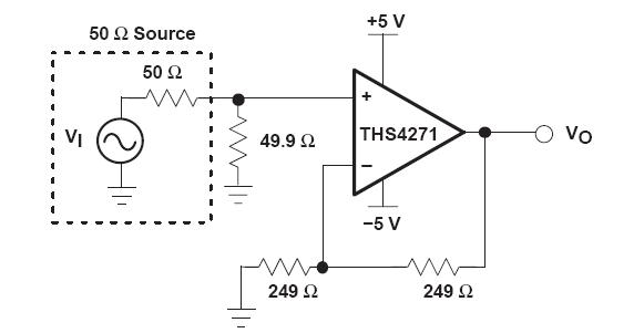 THS4275DGN block diagram