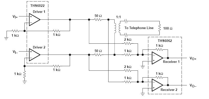 THS6062CD block diagram