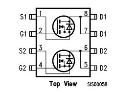 BSO615N Pin Configuration