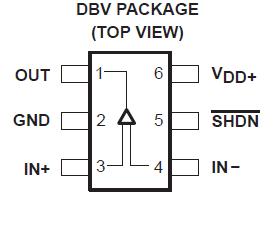TLV2460IDBVR block diagram