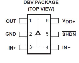 TLV2460CDBVR block diagram