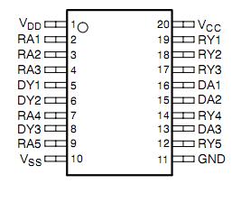 SN75185DW circuit diagram