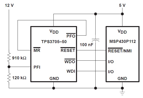 TPS3705-30D block diagram
