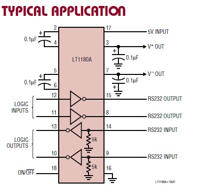  LT1180ACSW#TR pin connection