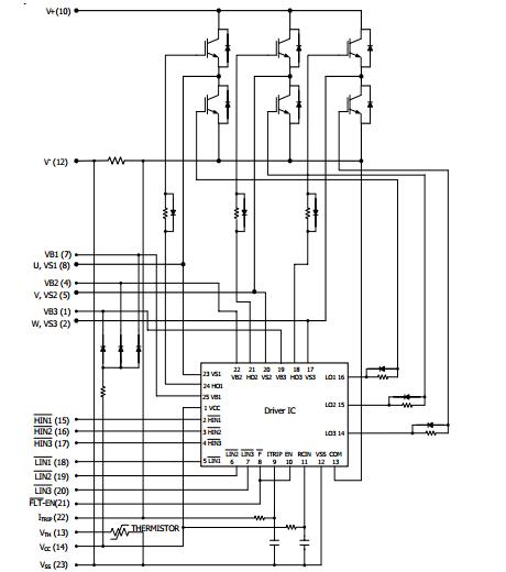 IRAMS10UP60B-2 block diagram