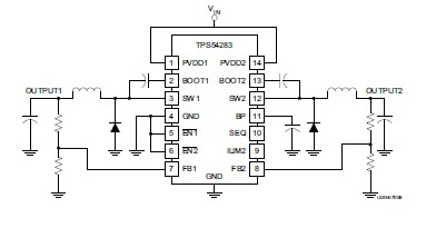 TPS54286PWPR block diagram
