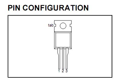 BT139-800E Pin Configuration