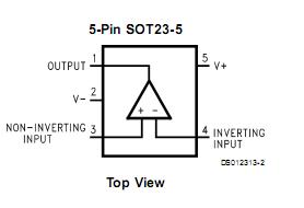 LM7131ACM5X block diagram