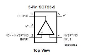 LMC7221BIM5X block diagram