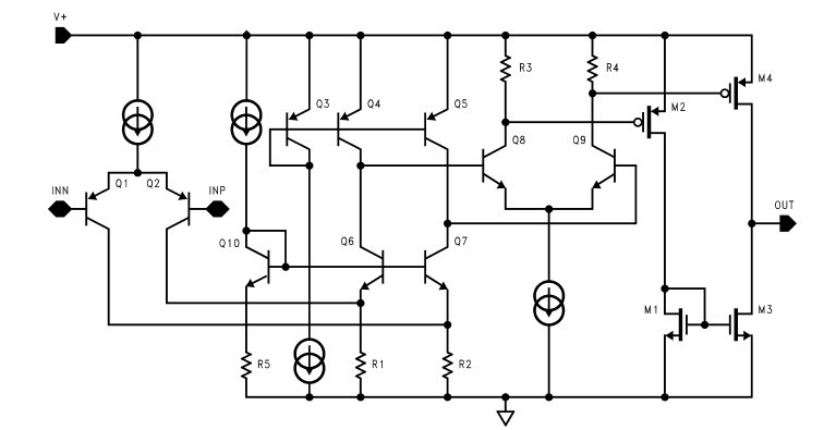 LMV721IDBVR block diagram