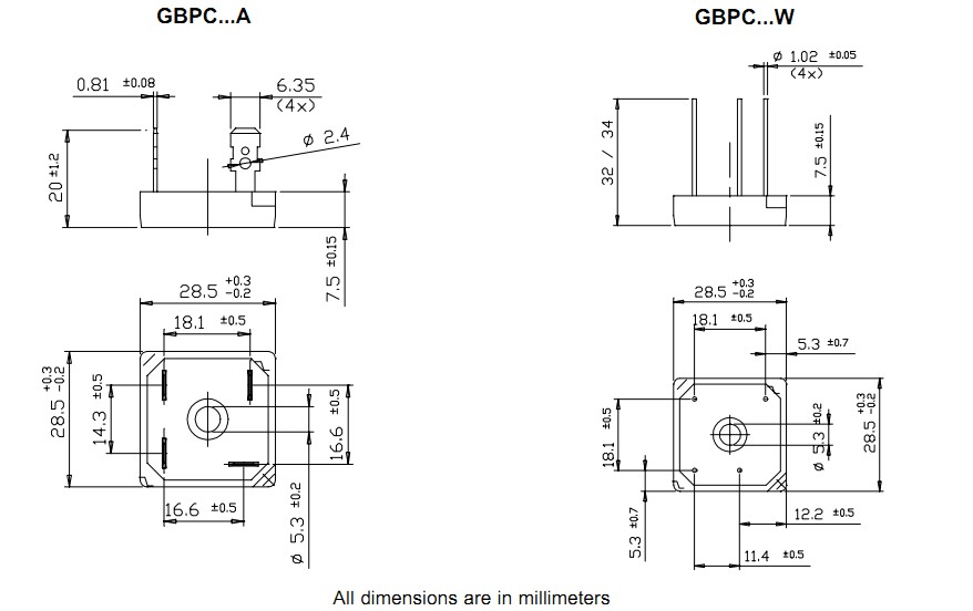 GBPC3512A Circuit