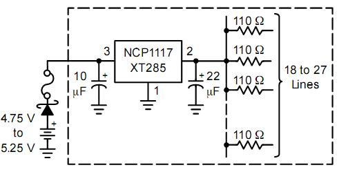 NCV1117ST33T3G Circuit