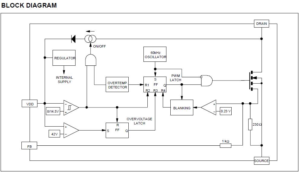 VIPER12A pin connection