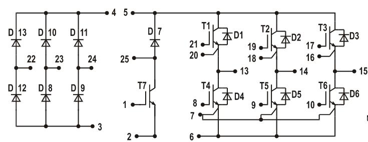 MUBW15-12A6 block diagram