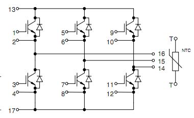 MWI25-12A7 block diagram