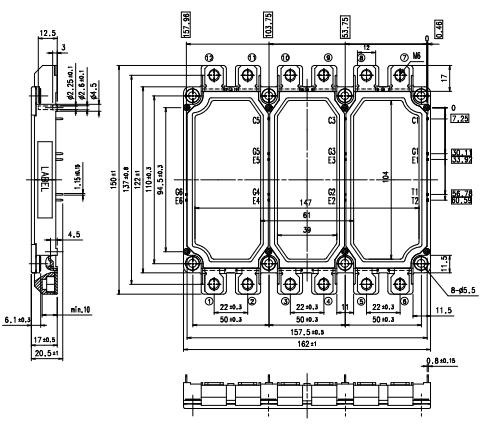 6MBI300U4-120 block diagram