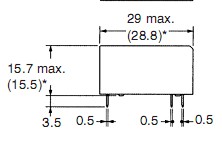 G2RL-24-24VDC Dimension