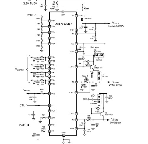 AAT1164C-Q5-T Circuit