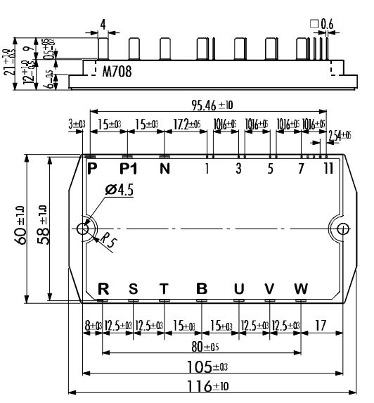7MBR50NE-060 block diagram